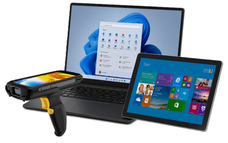 Mobile options - tablet, rapidgo, laptop
